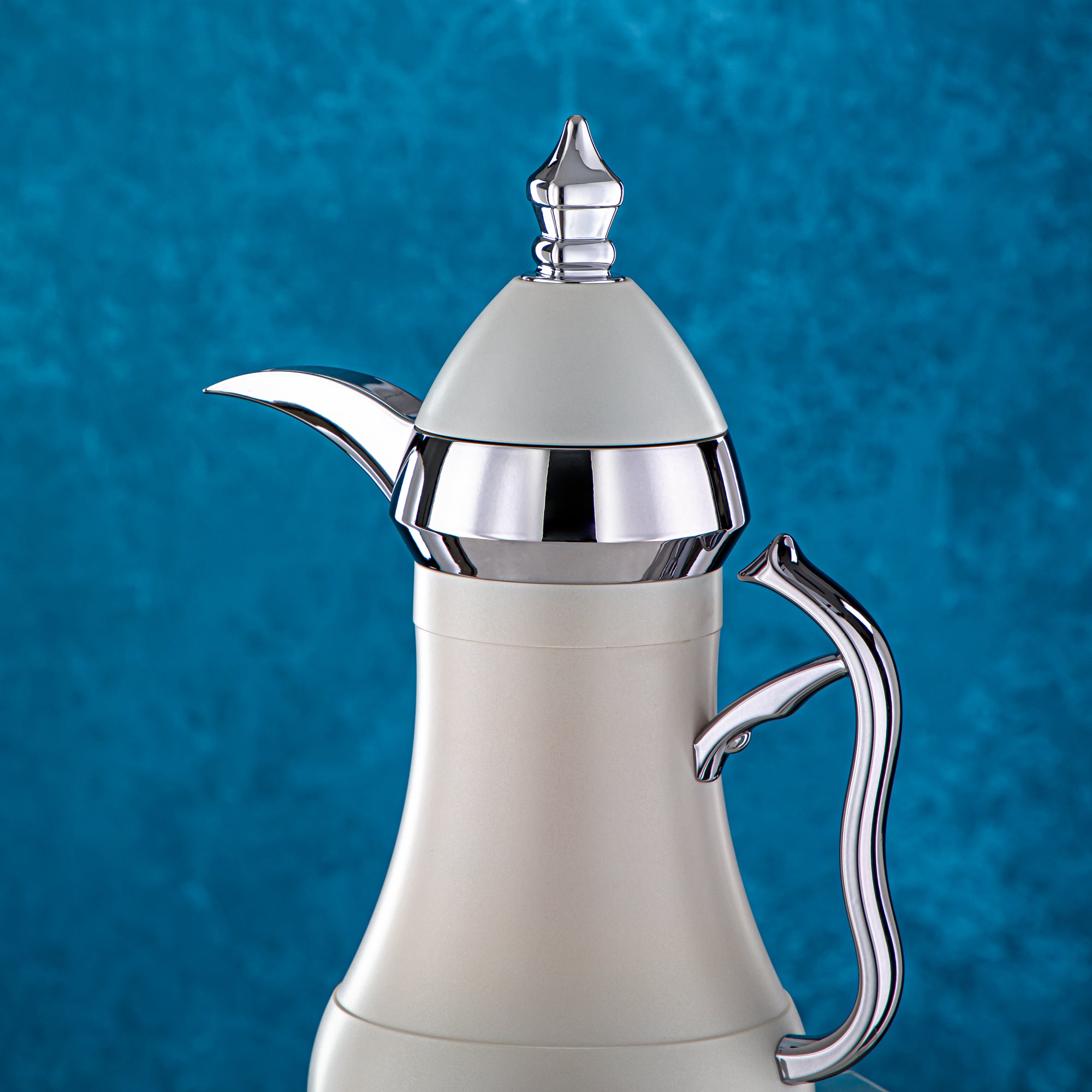 المرجان طقم ترامس</i> قطعتين ابيض وفضي - AMJ-070/B070Q330YZC