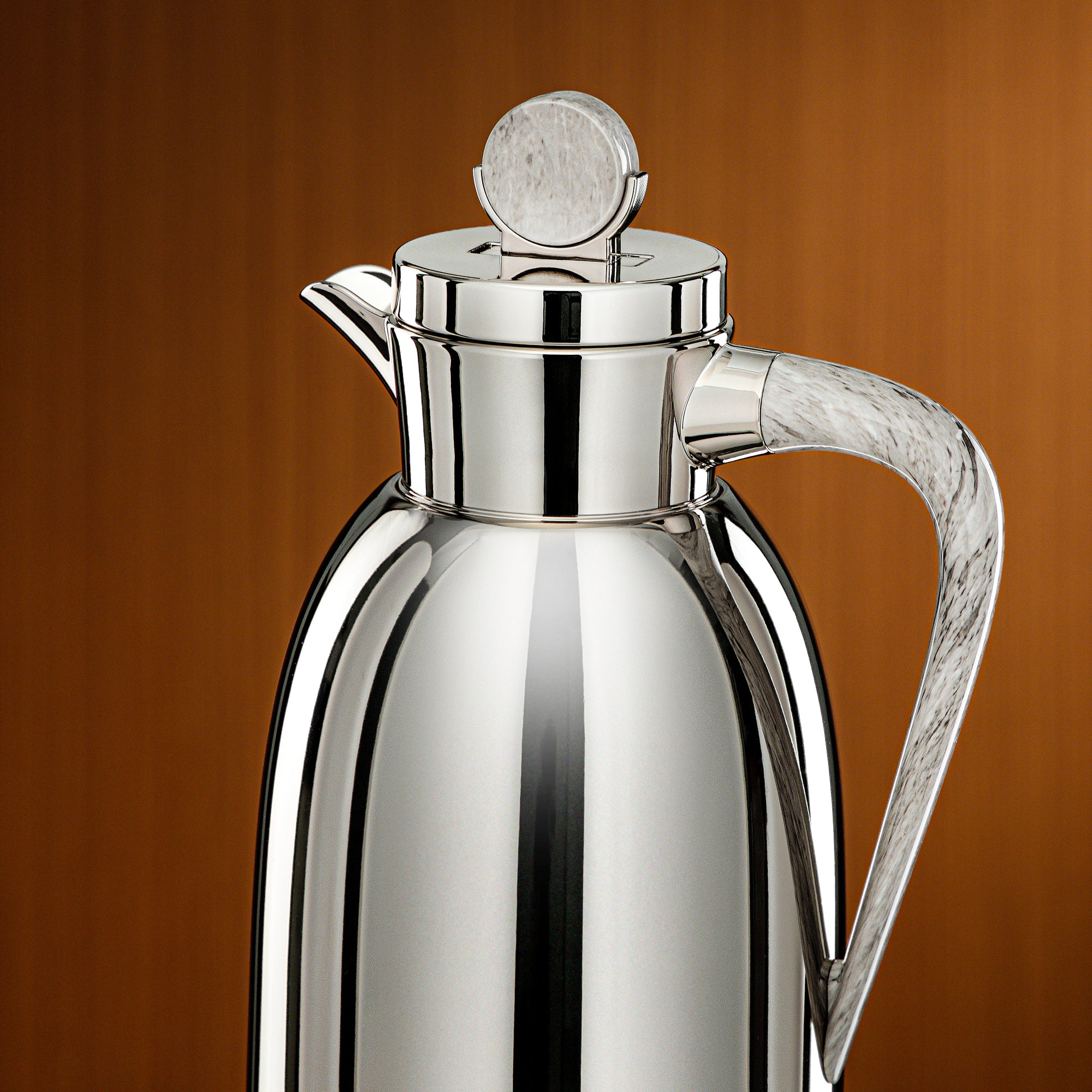 ترمس المرجان 1.3 لتر نيكل ورخام