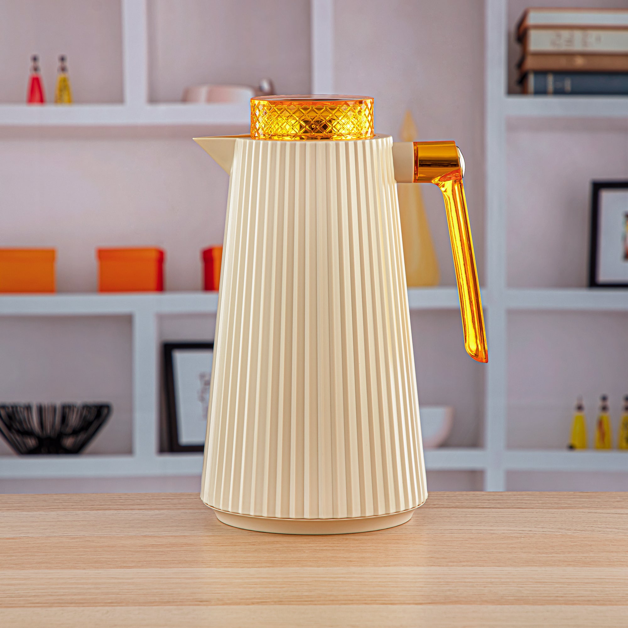 المرجان طقم ترامس قطعتين بيج - GT106-100/130 BG/G/AB