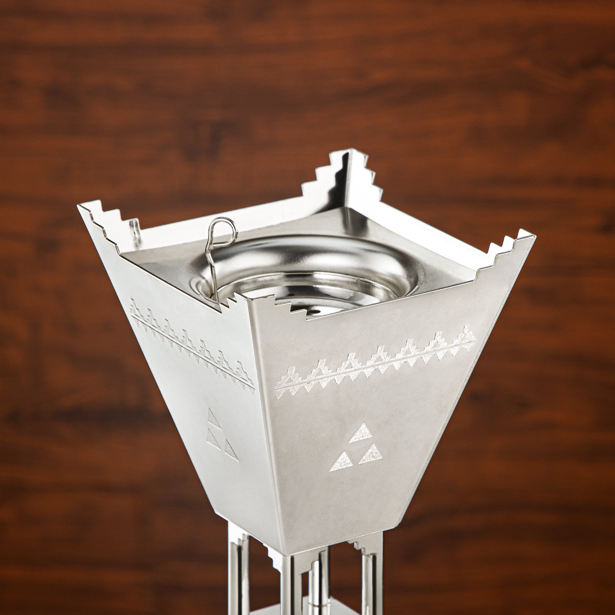 Almarjan 13 CM Incense Burner Silver - HT2411015