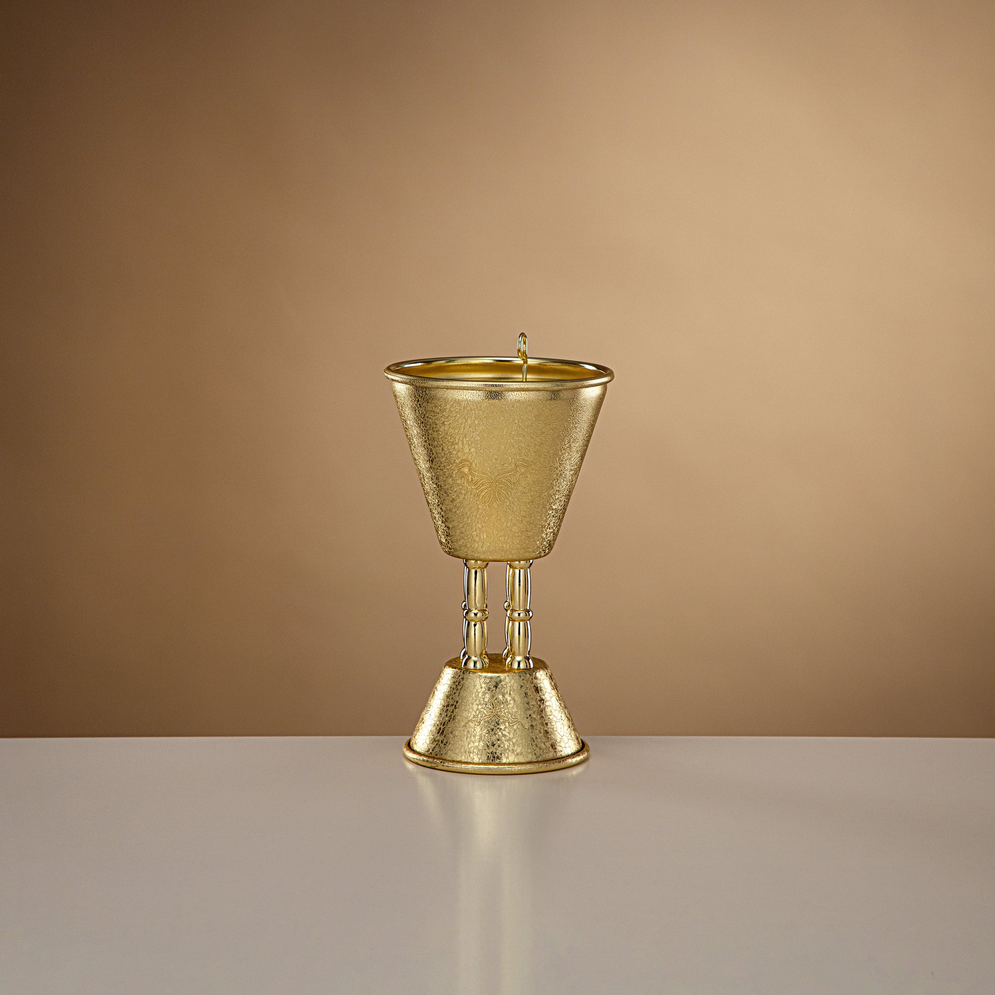 مبخرة المرجان من النحاس بتأثير التشقق، 18 سم