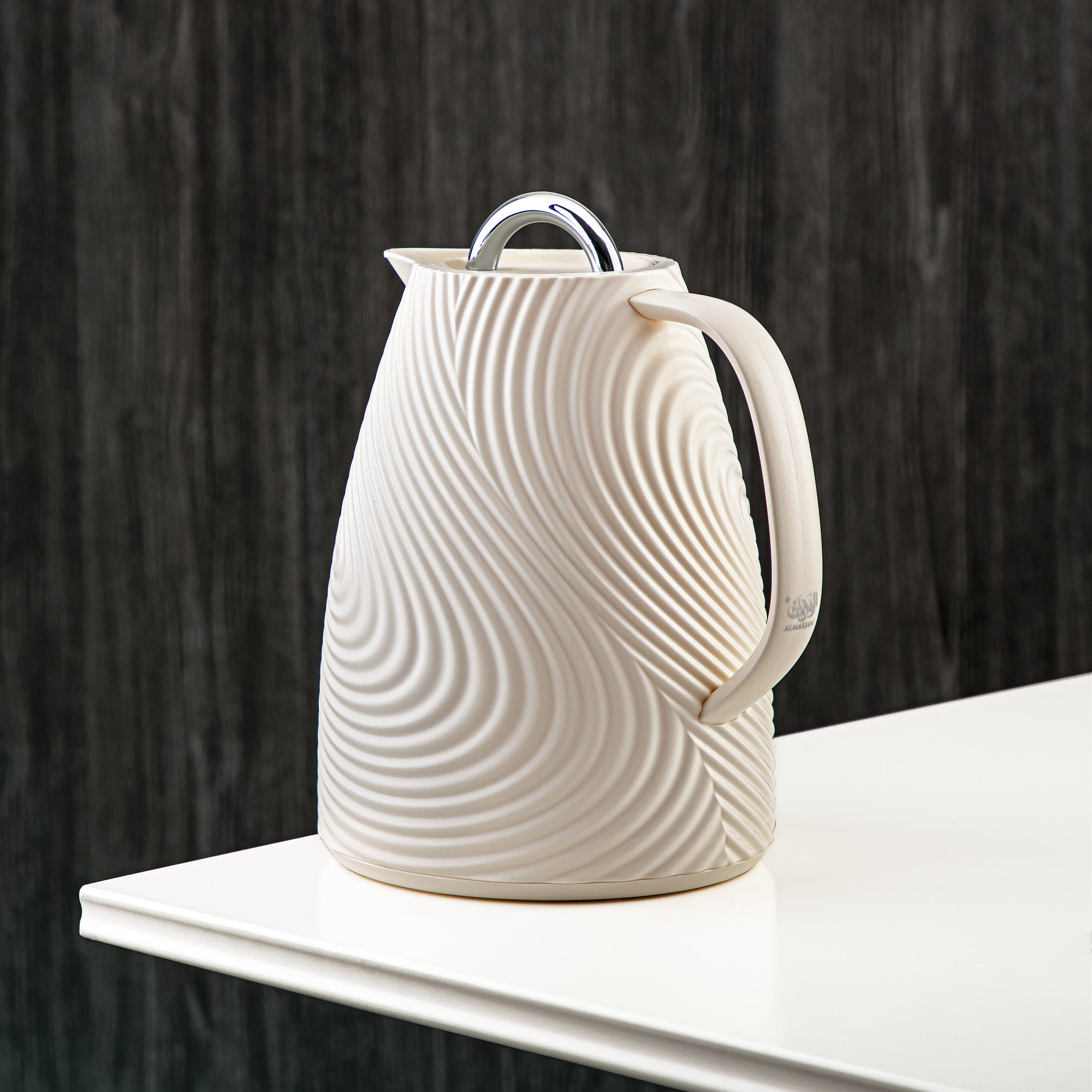 Almarjan 1 Liter Vacuum Flask Ivory - SM-2D934-100 IV/C