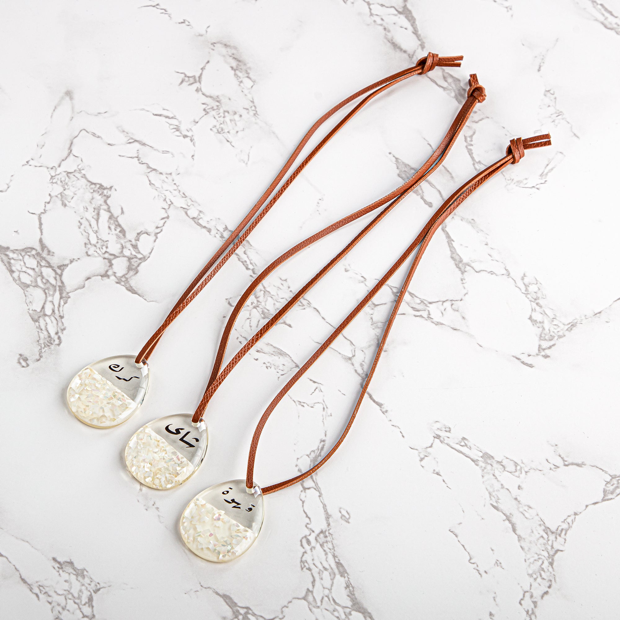 Almarjan Vacuum Flask Tag Set 3 Pieces (TRHG-12-R) - Elegant Serving