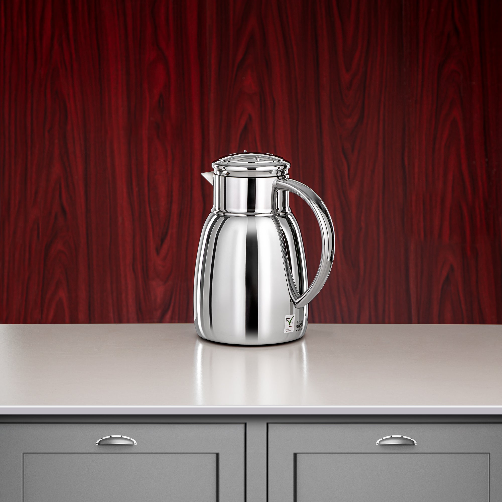 ألمرجان طقم ترامس، 0.35 لتر + 0.65 لتر + 1 لتر، فضي (ULC-0350/0650/1000 C) - لكل مناسبة