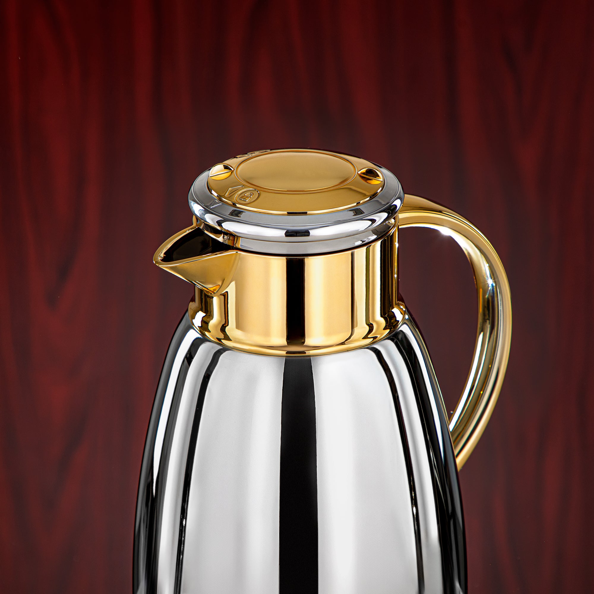 ألمرجان طقم ترامس، 0.35 لتر + 0.65 لتر + 1 لتر، فضي وذهبي (ULC-0350/0650/1000 CC95) - لكل مناسبة