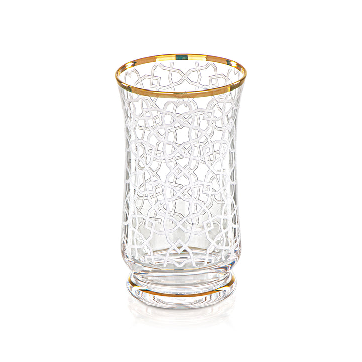 Almarjan 250 ML Glass Water Cup - 1102B-HEX