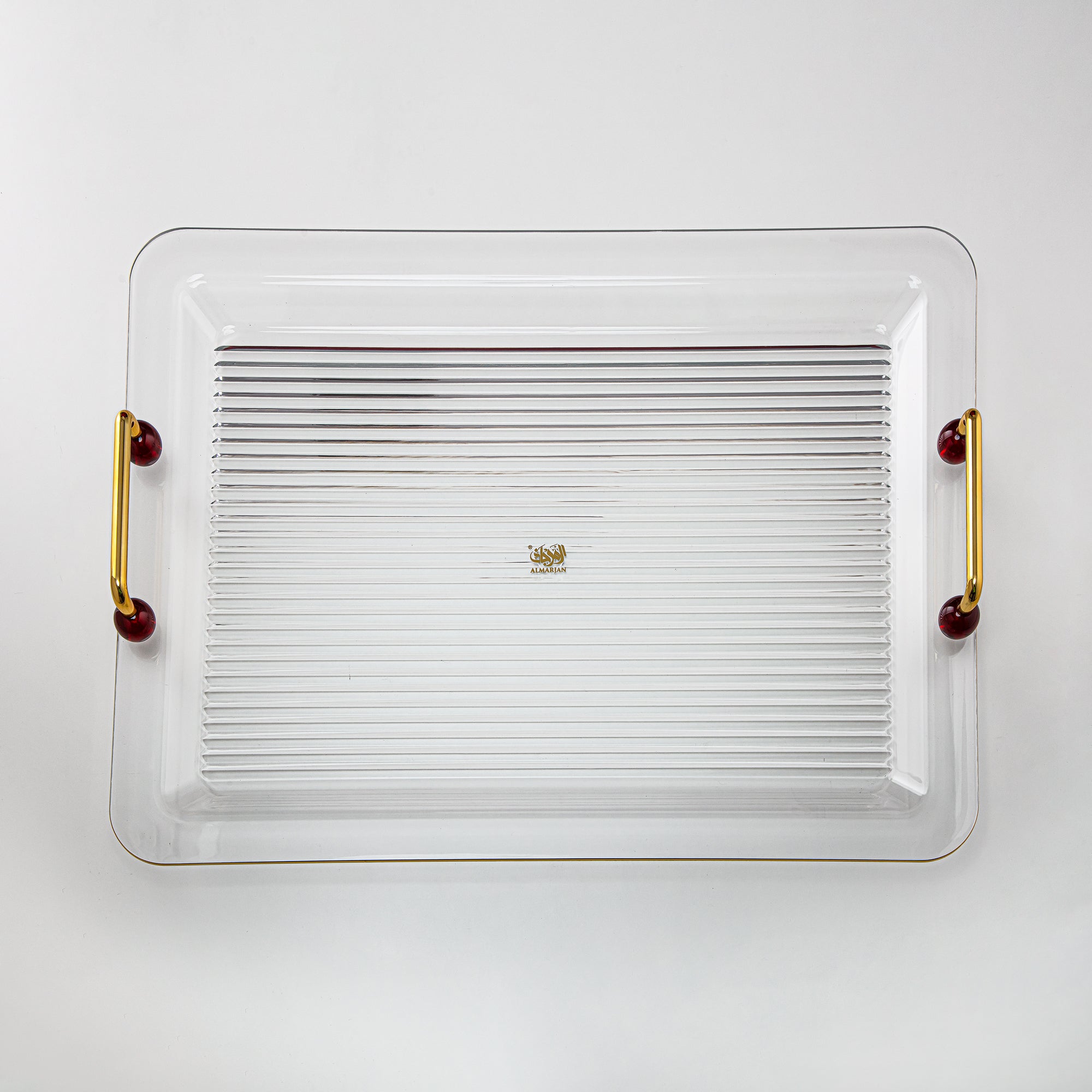 Almarjan 55 CM Rectangle Acrylic Tray - FB03-550 MAR/G