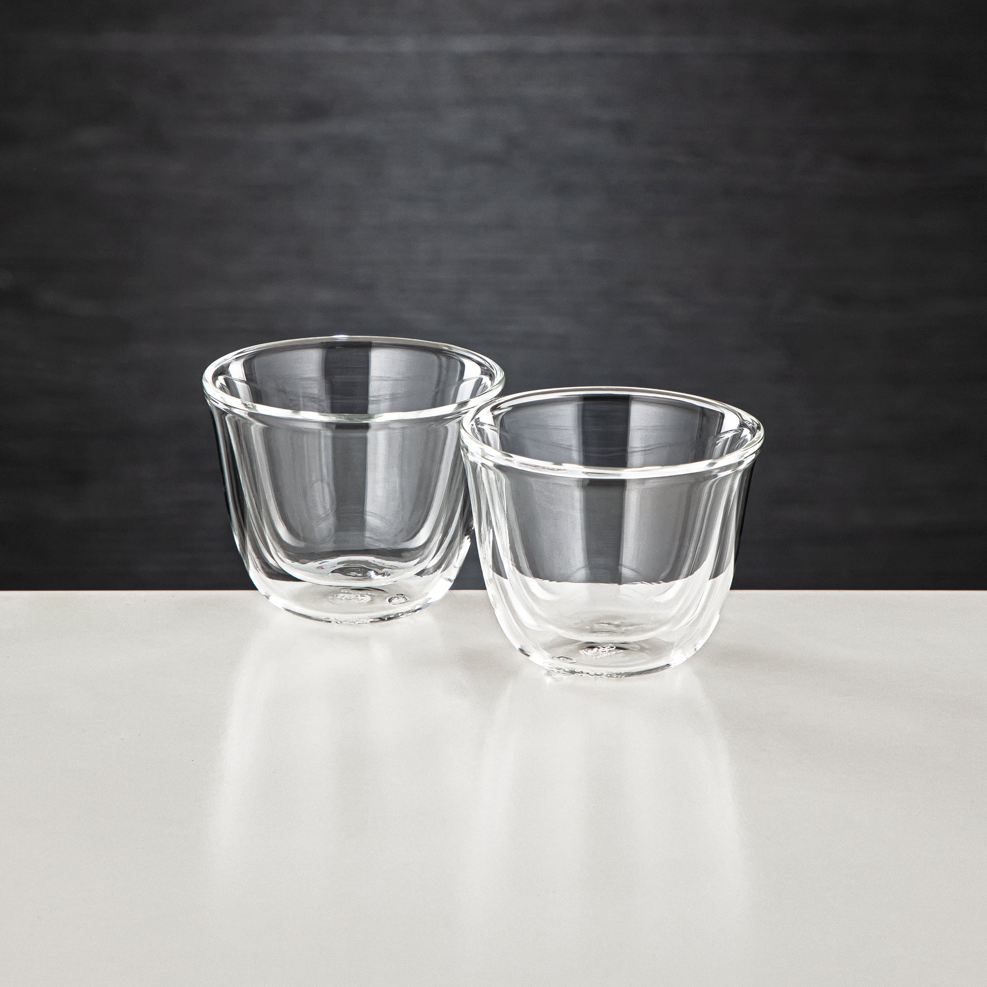 Almarjan 6 Pieces Double Wall Glass Cawa Cup - GLS0010106