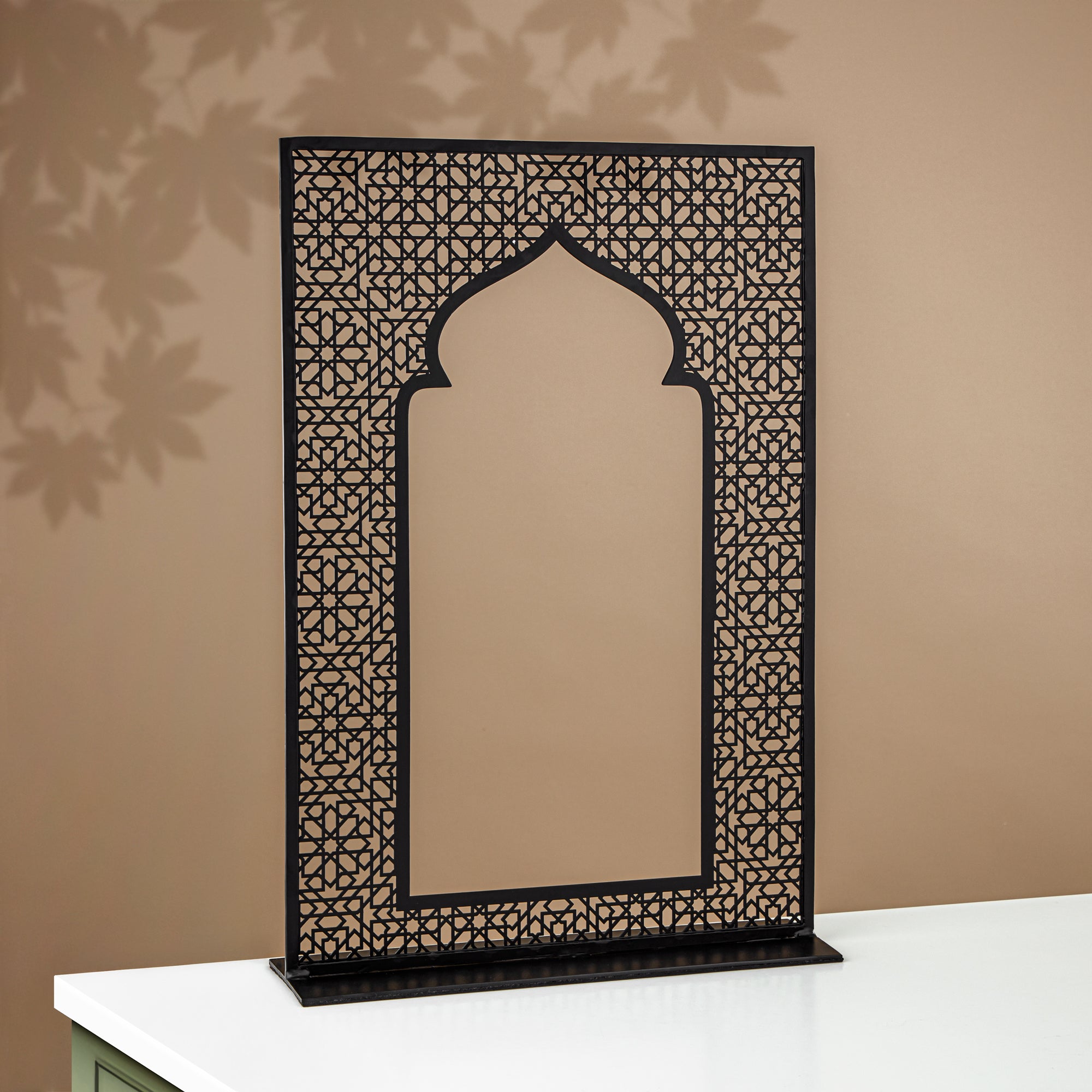 زينة طاولة المجران، أسود (MD-3036) - زينة رمضان