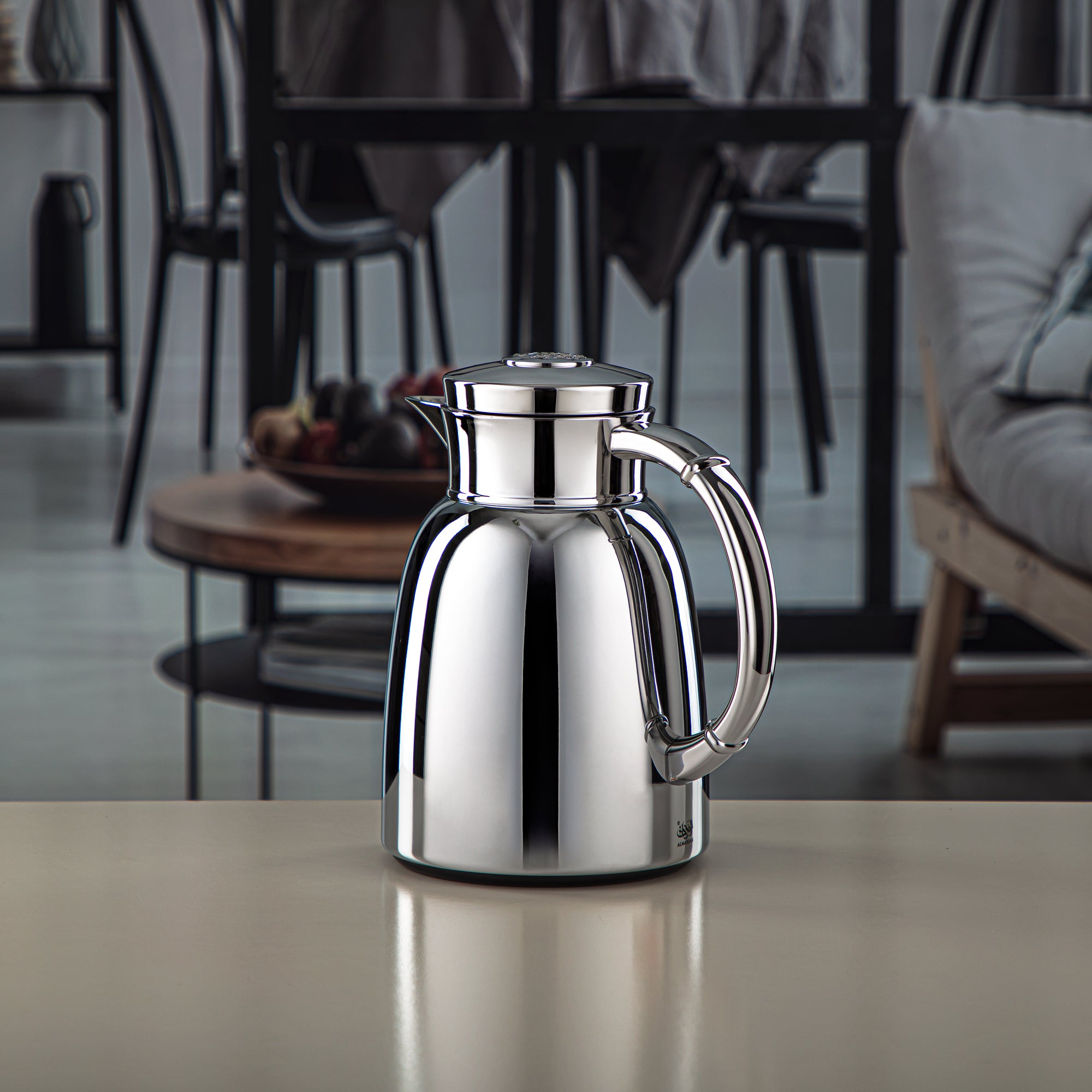 Almarjan 0.65 Liter Vacuum Flask Silver - QVC-0650C