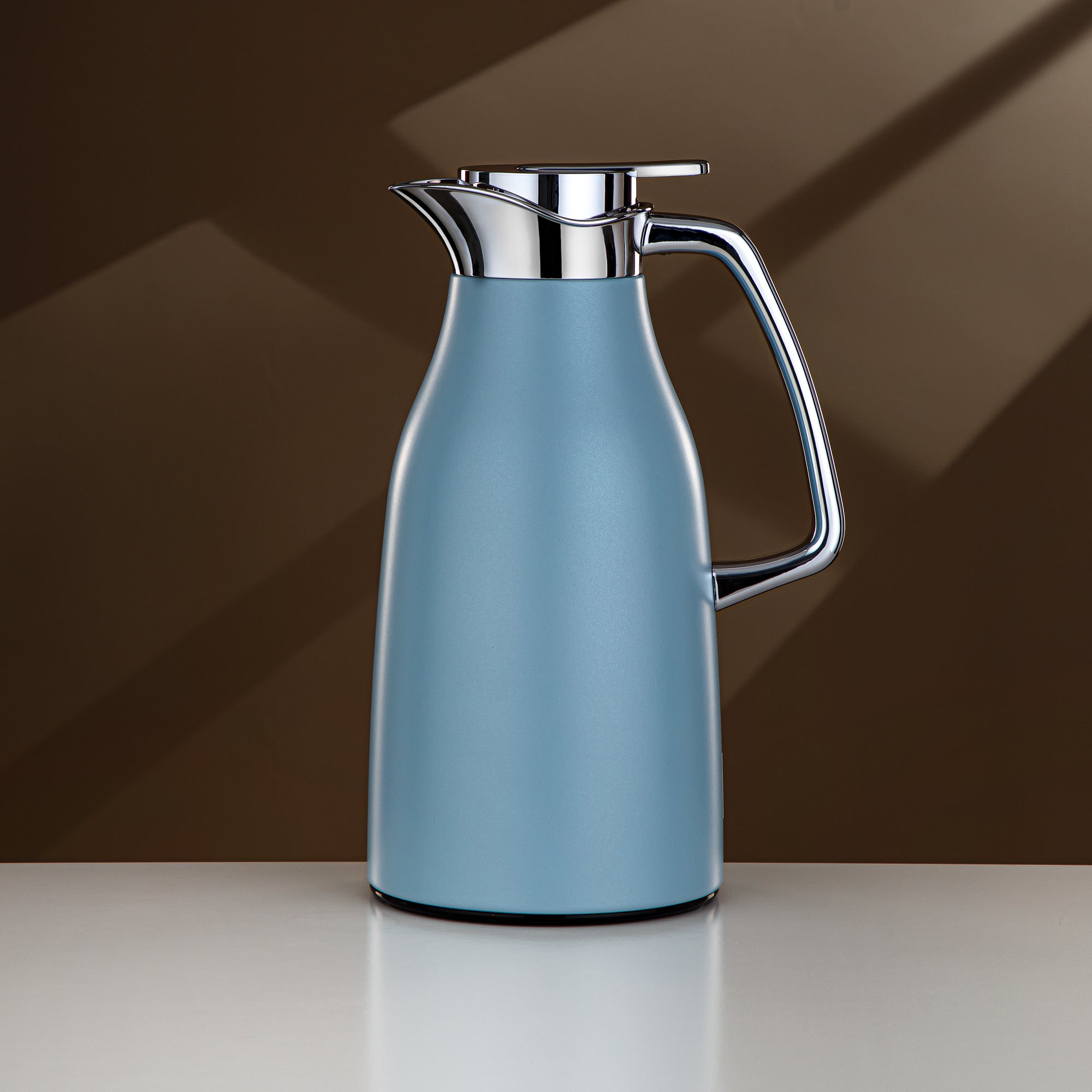 Almarjan 1.3 Liter Vacuum Flask Matt Blue & Silver - RGC-1300Q406YZC