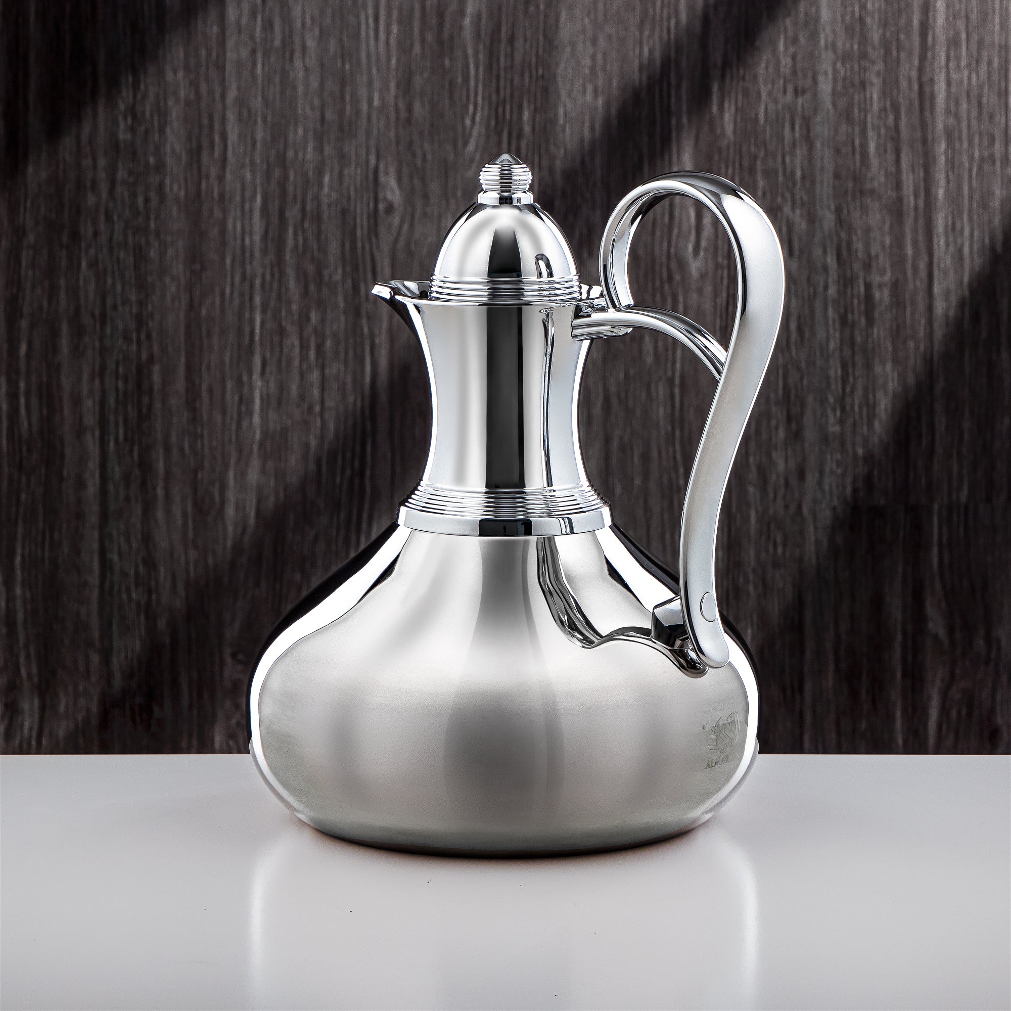 Almarjan 1 Liter Stainless Steel Vacuum Flask Silver - SS-Queen-10T S/S