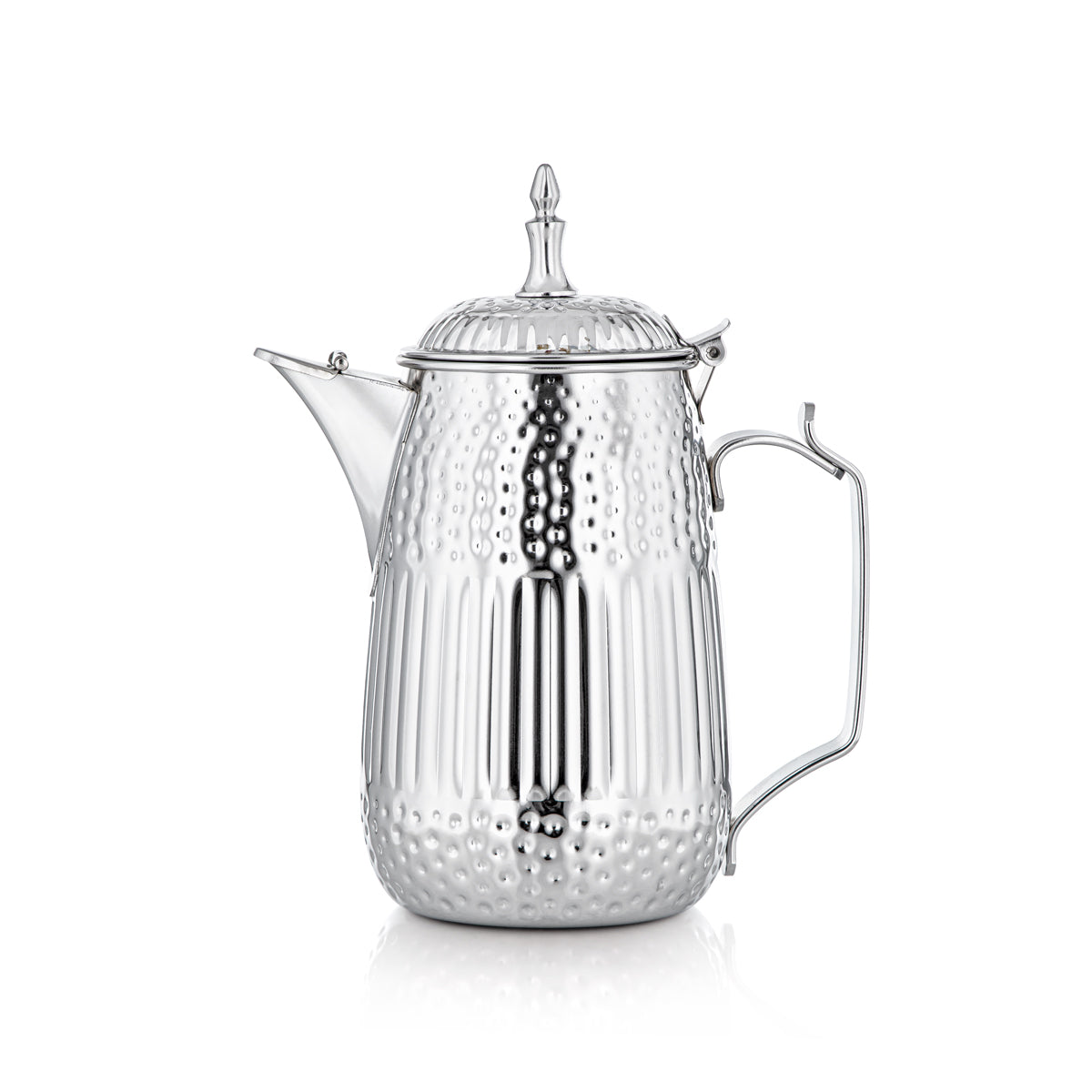 Almarjan 1.3 Liter Marabaa Collection Stainless Steel Milk Jug Silver - STS0010956