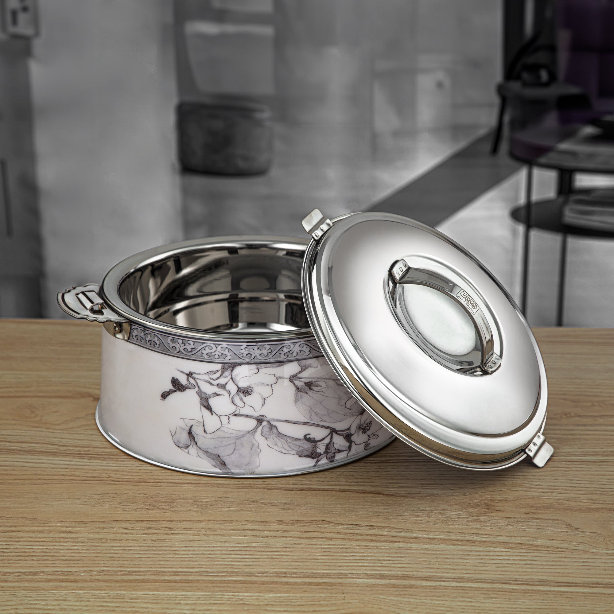 Almarjan 3 Pieces Fonon Collection Stainless Steel Hot Pot Set - H24SHF2 (8588)