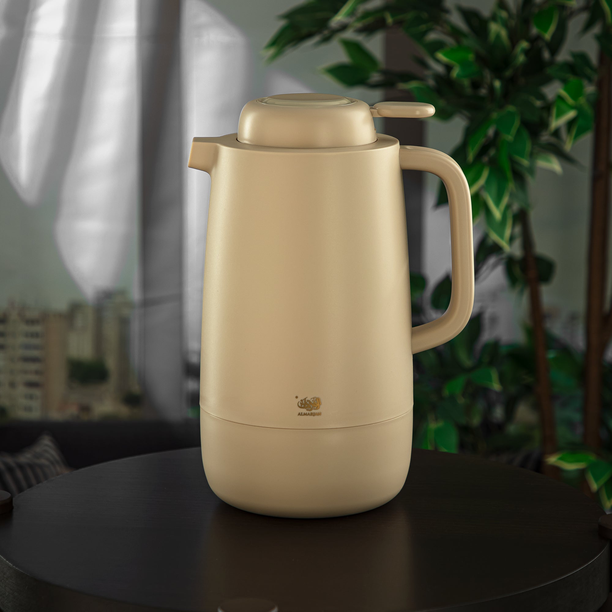 Almarjan 2 Liter Vacuum Flask Matt Beige - UKM22-200 MBG