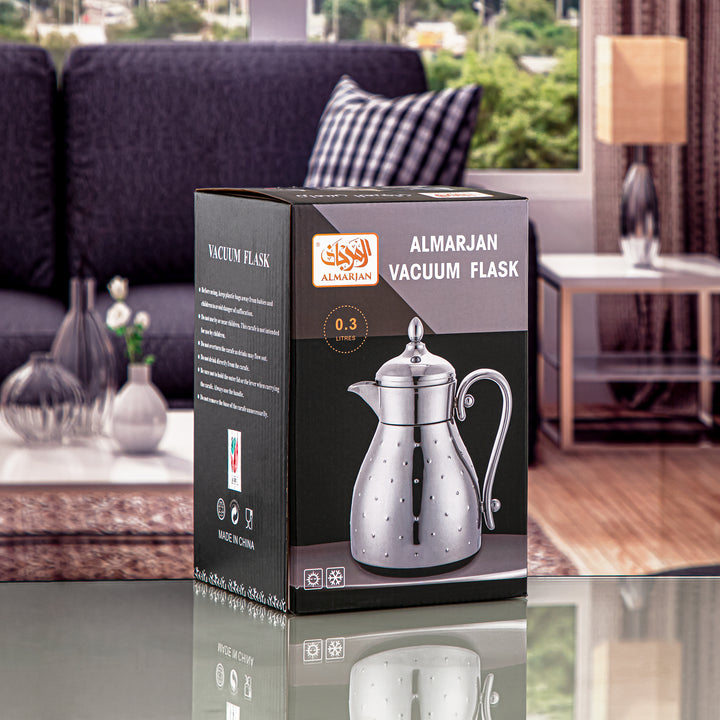 Almarjan 0.3 Liter Vacuum Flask Silver - VAF0010331