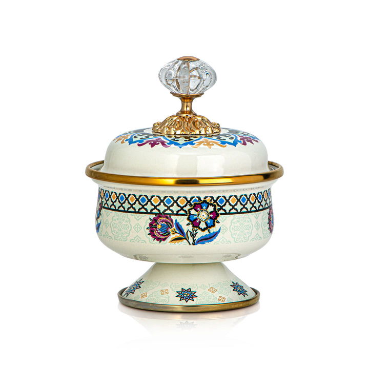 Almarjan 10 CM Tohfa Collection Enamel Mini Bowl - 287421059