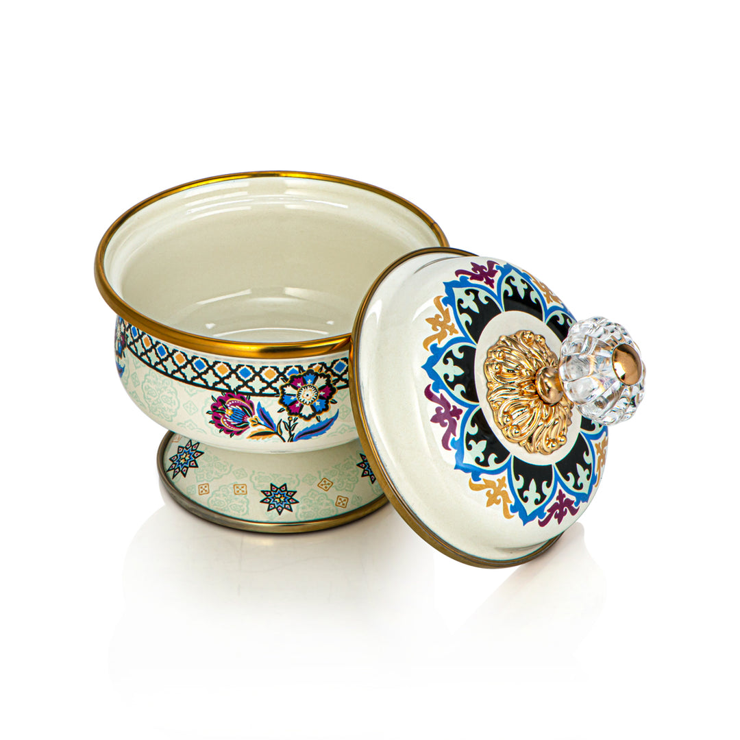 Almarjan 10 CM Tohfa Collection Enamel Mini Bowl - 287421059