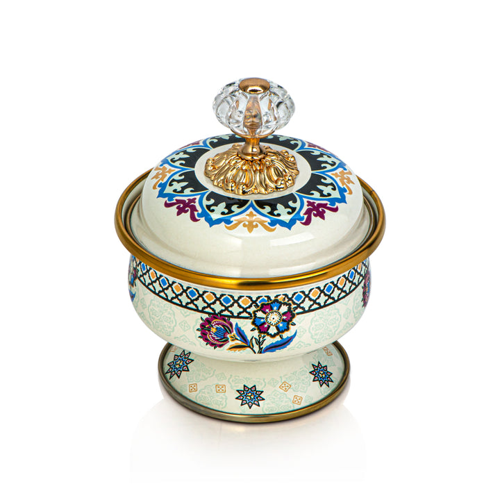 Almarjan 10 CM Tohfa Collection Enamel Mini Bowl - 287421059