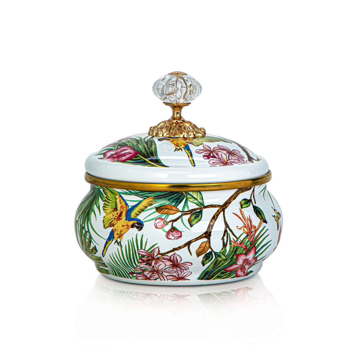 Almarjan 14 CM Tohfa Collection Enamel Sugar Bowl - 287421062