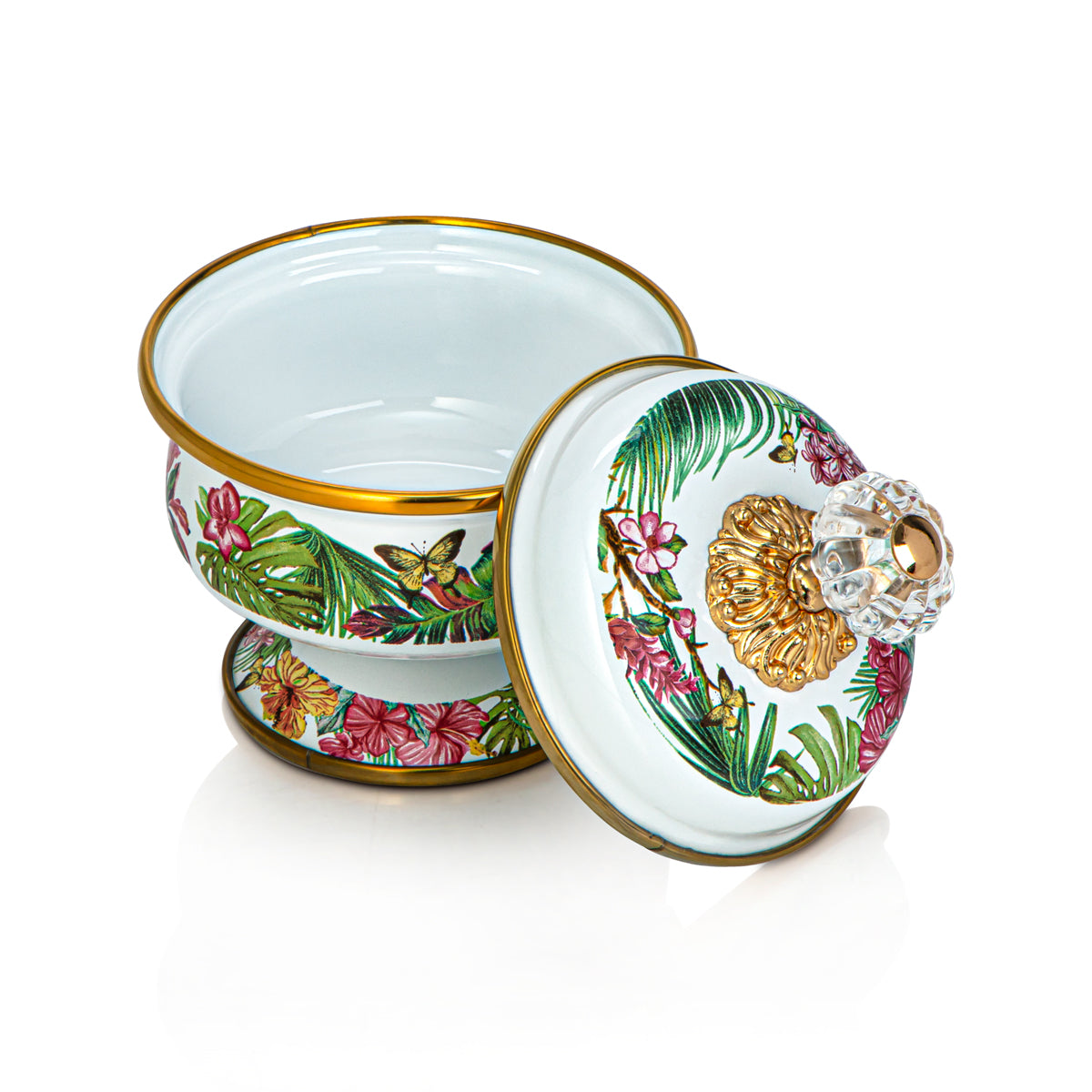 Almarjan 10 CM Tohfa Collection Enamel Mini Bowl - 287421081