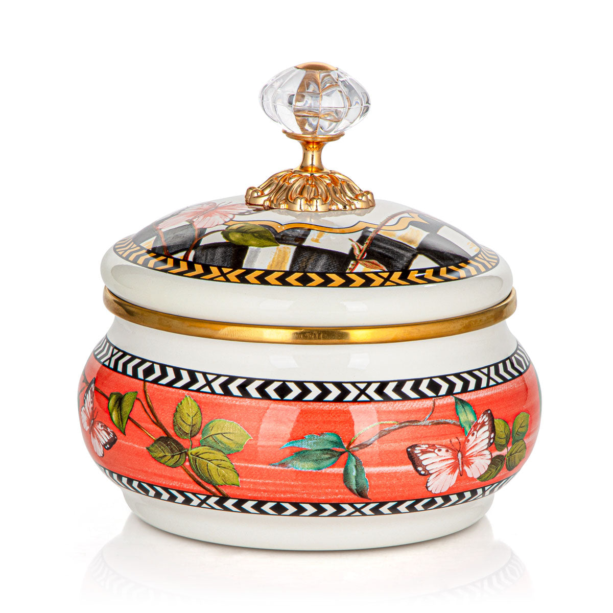 Almarjan 14 CM Tohfa Collection Enamel Sugar Bowl - 287421084