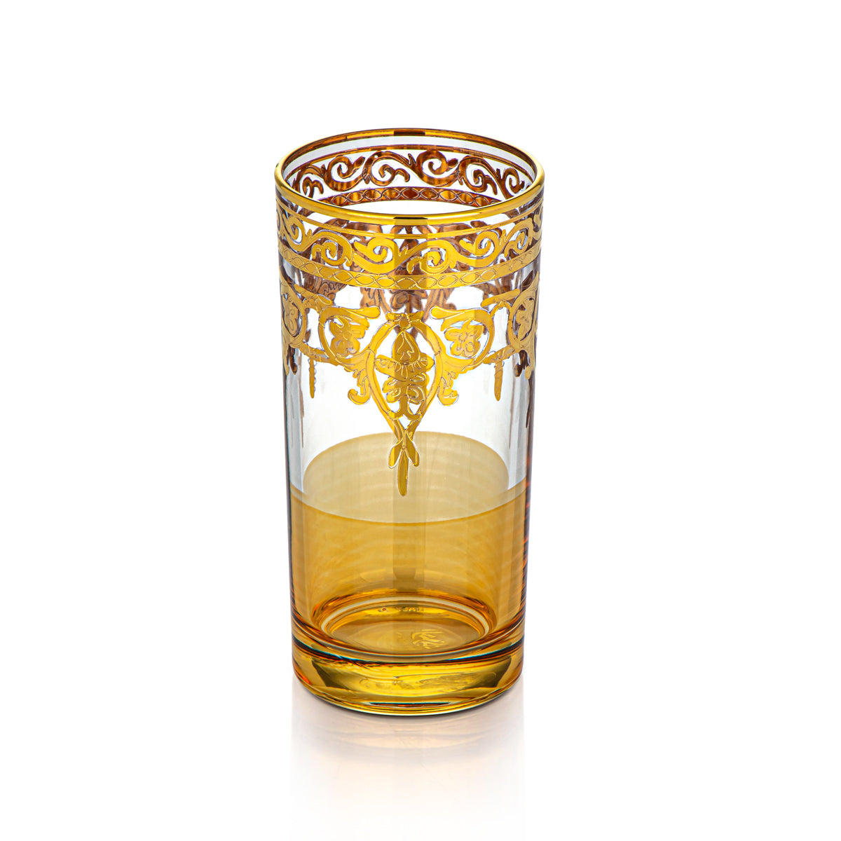 Almarjan 6 Pieces Glass Water Cup Set - 641/822