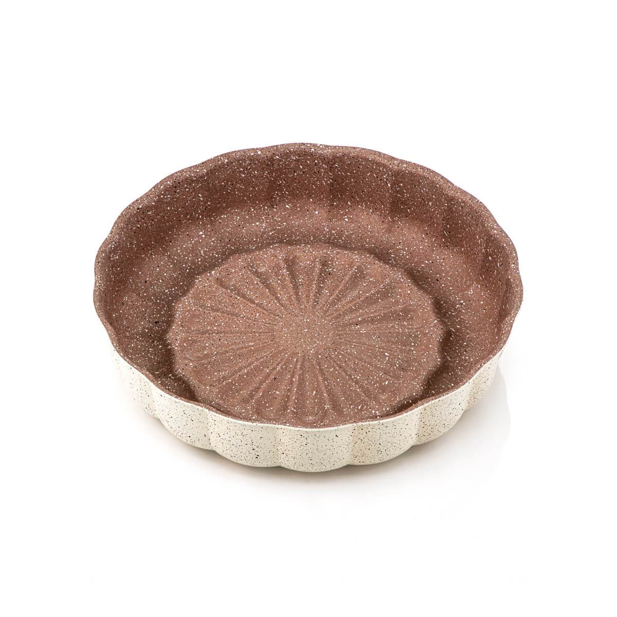 EW's 26 CM Granite Coated Cake Pan Beige - 7726