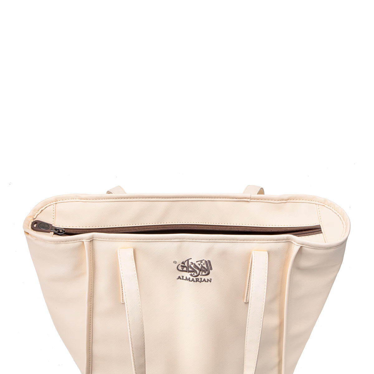 Almarjan Fashion Picnic Bag Beige - BAG2570088