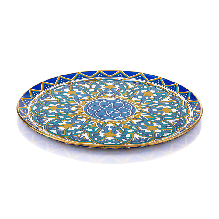 Almarjan Helen Collection 31 CM Glass Tray - 87138