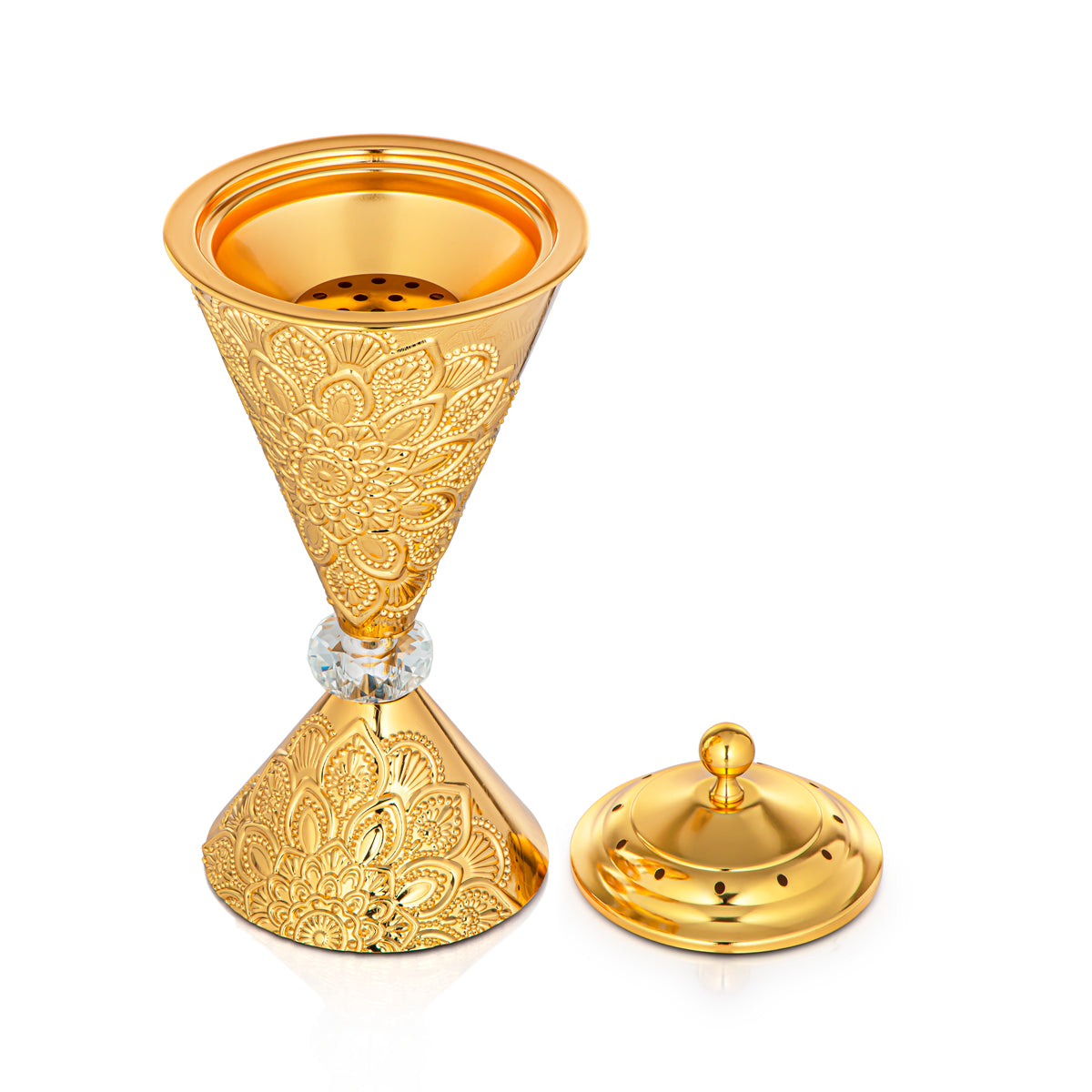 Almarjan 13 CM Incense Burner Gold - K2158