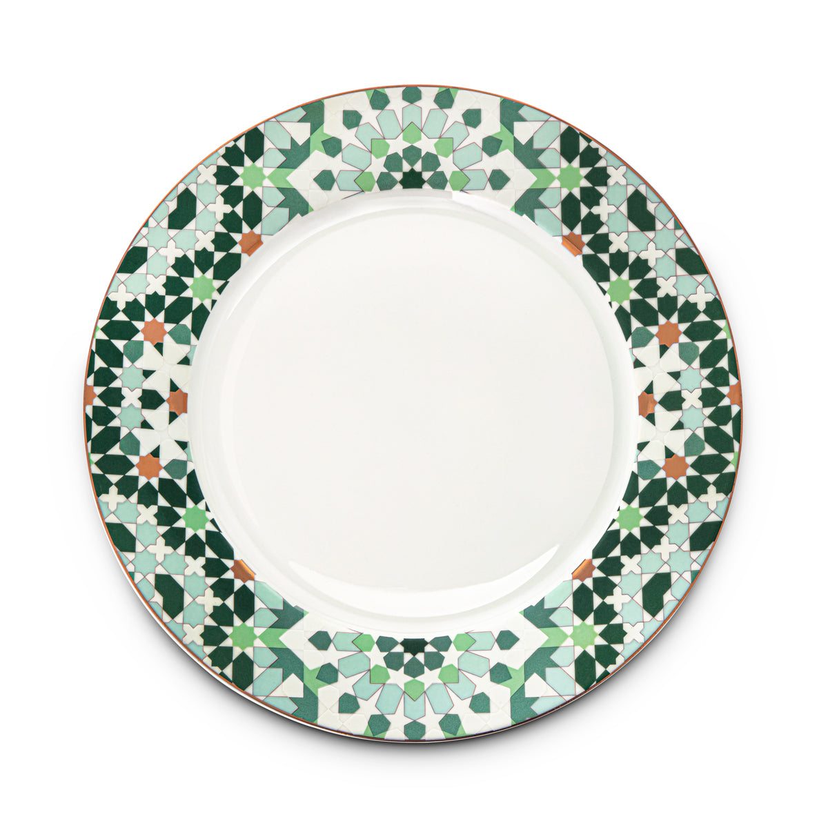 Almarjan 6 Pieces Fonon Collection 10.5 Inches Dinner Plate - 1777