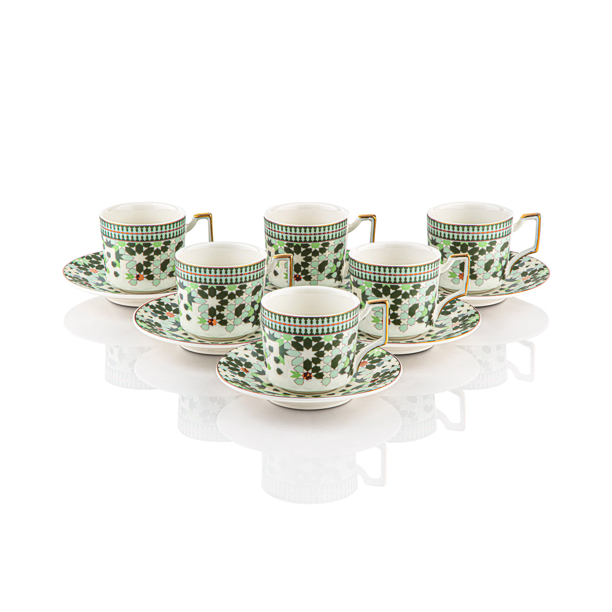 Almarjan 20 Pieces Fonon Collection Tea Set - 1777