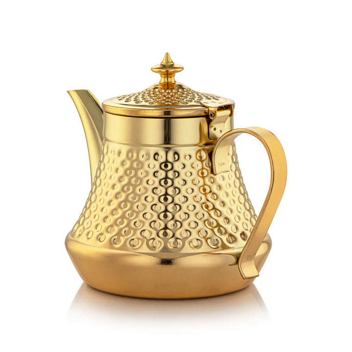 Almarjan 3 Pieces Stainless Steel Tea Pot Set Gold - STS0010624