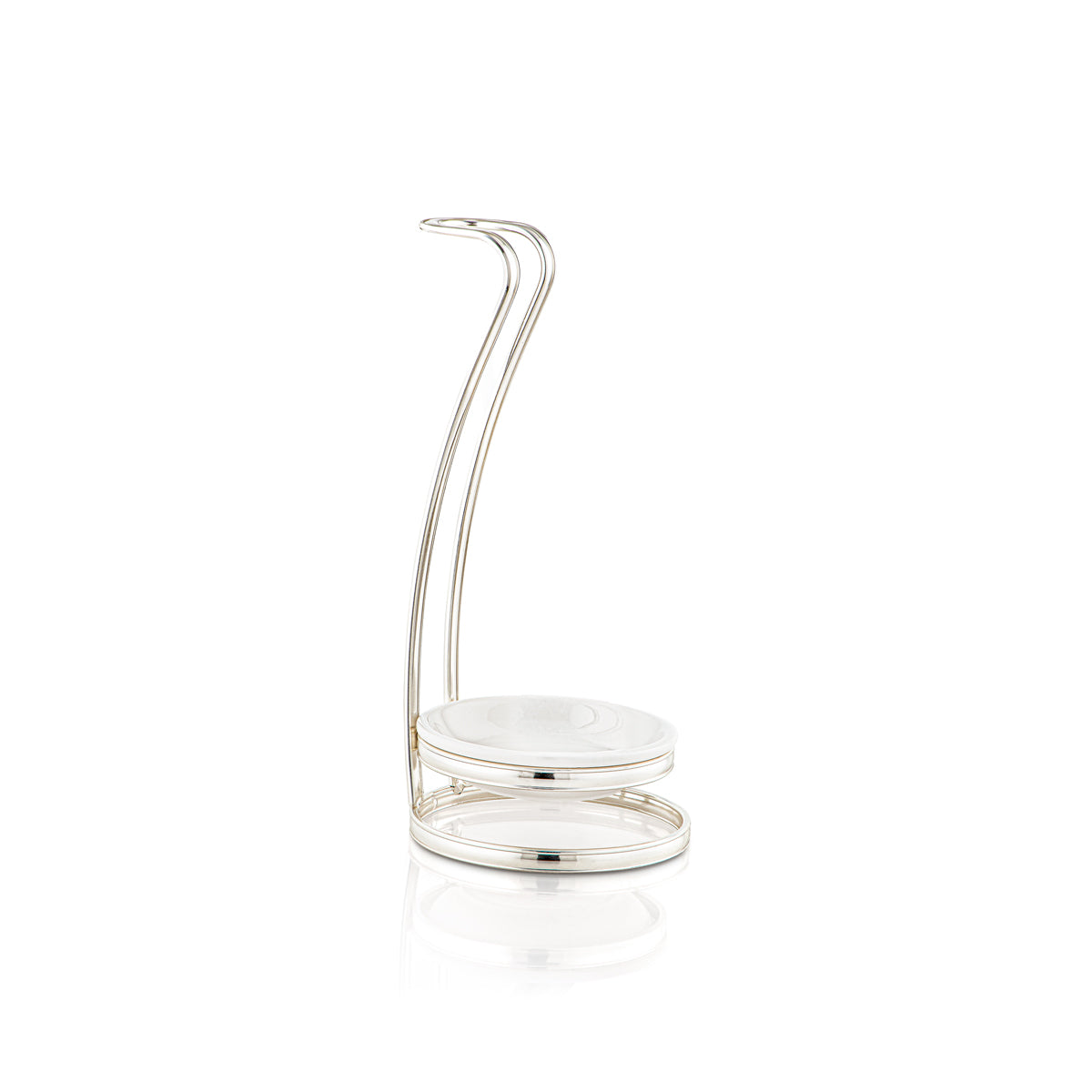 Almarjan Single Spoon Holder Silver - STS0012936