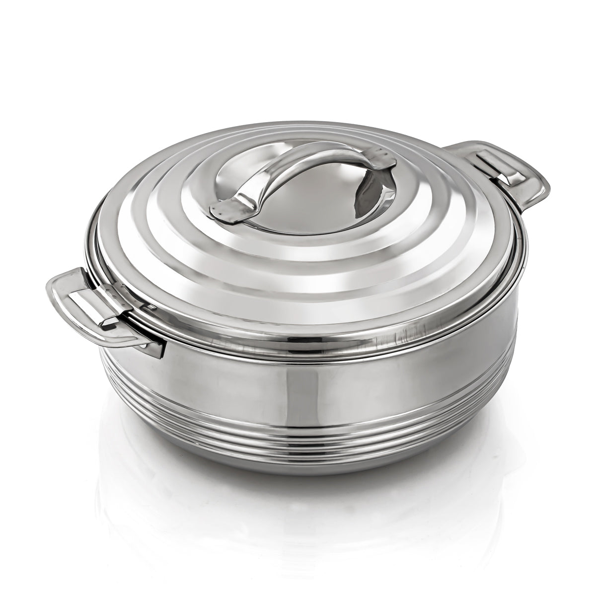 Almarjan 3500 ML Casa Collection Stainless Steel Hot Pot Silver - STS0290271