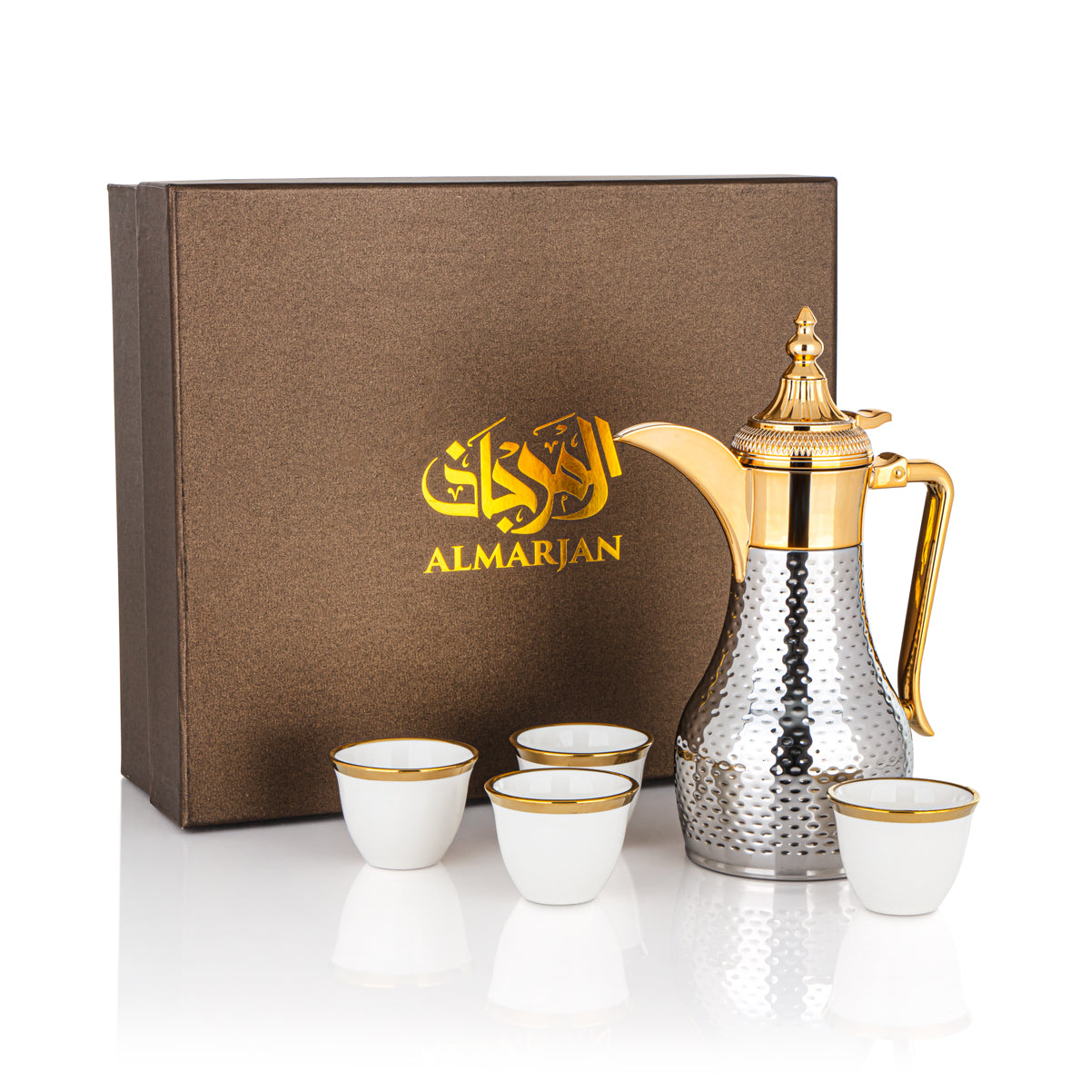 Almarjan 5 Pieces Coffee Set - SUD/H-060-CRG5