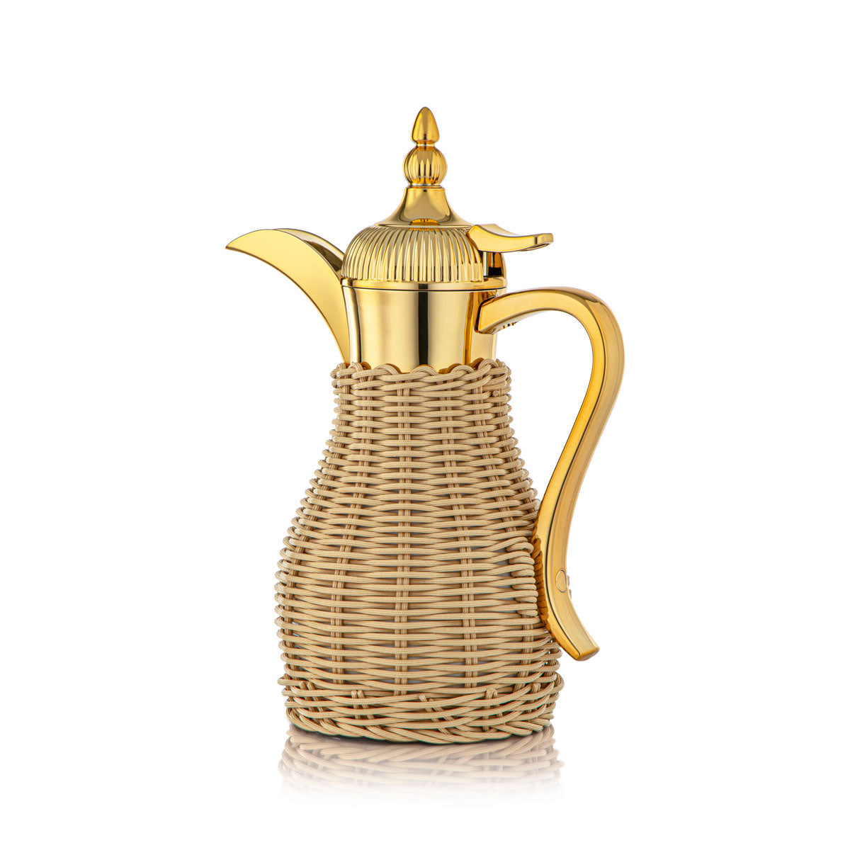 Almarjan 0.6 Liter Rattan Collection Vacuum Flask - VAF0010294