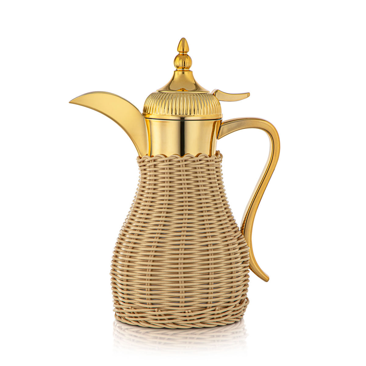 Almarjan 1 Liter Rattan Collection Vacuum Flask - VAF0010295