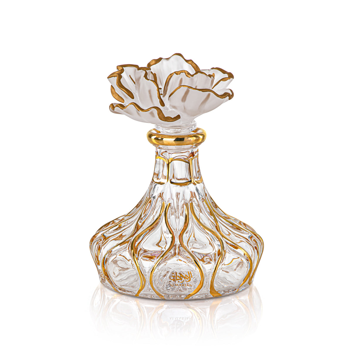 Almarjan 16 Tola Perfume Bottle - VR-HAM017-FG Frost