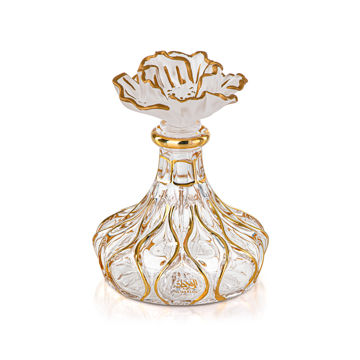 Almarjan 16 Tola Perfume Bottle - VR-HAM017-FG Frost