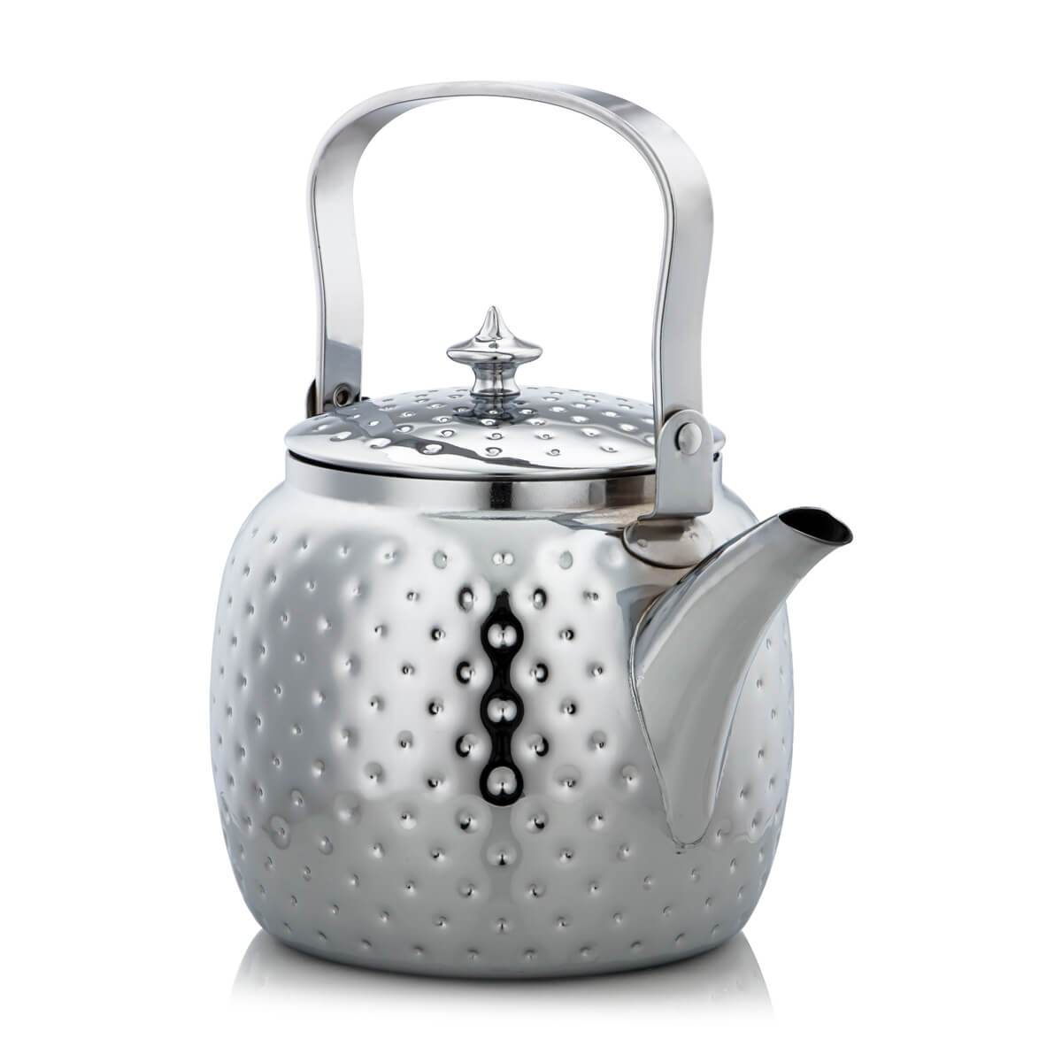 Shop Online Almarjan 2 Pieces Stainless Steel Tea & Coffee Set Silver - STS0010626 at almarjanstore.com