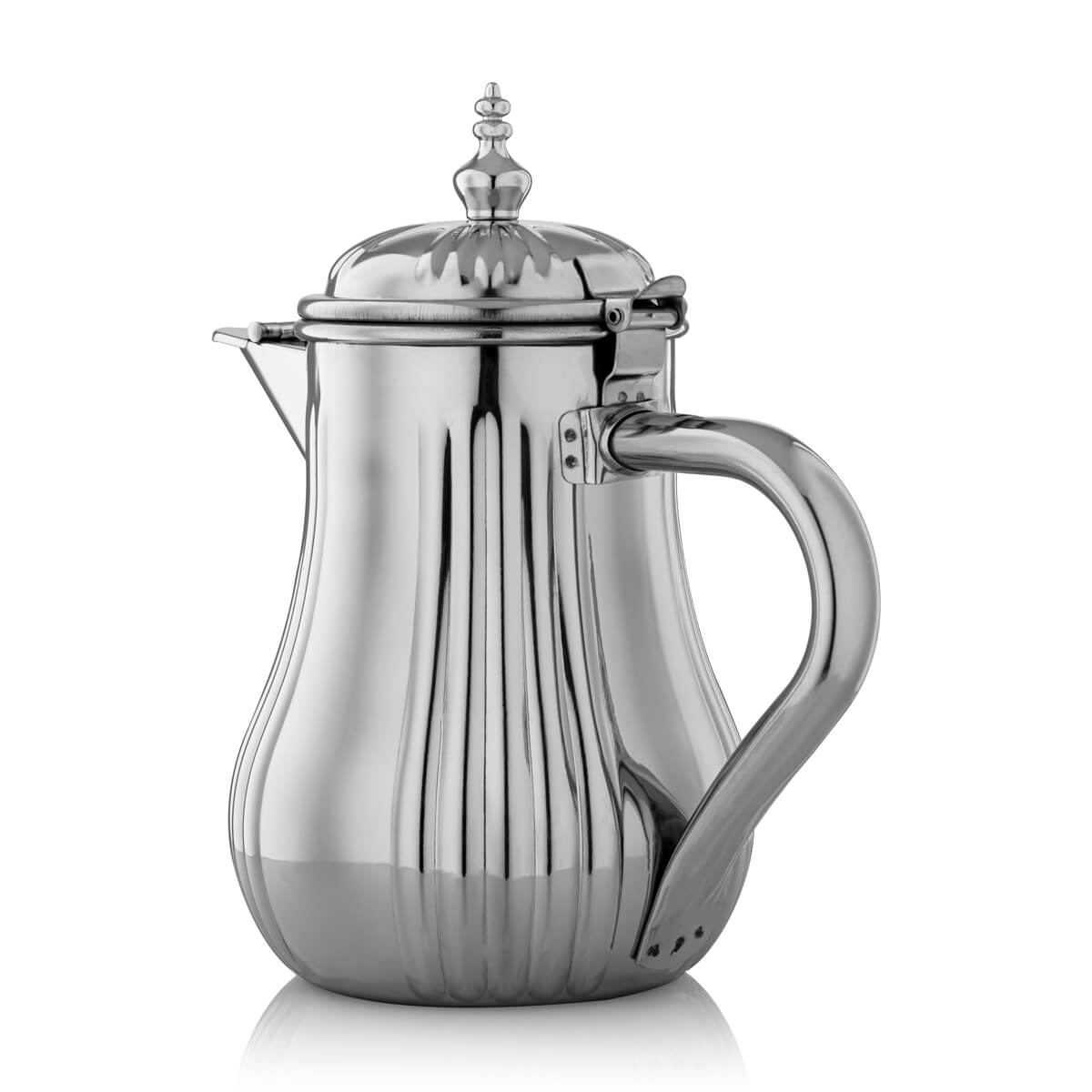 Almarjan 1.5 Liter Stainless Steel Milk Jug Silver - STS0010662
