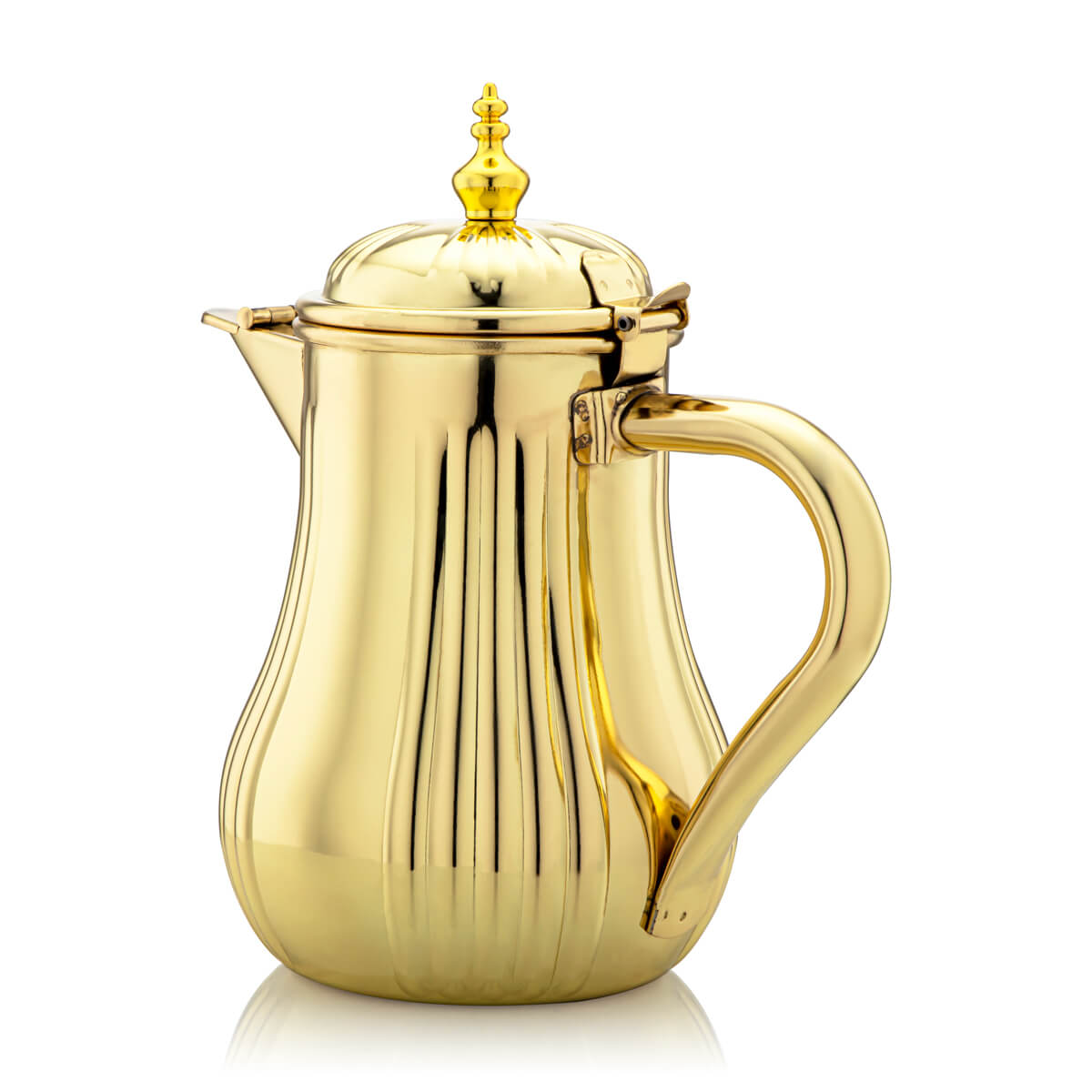 Almarjan 1.2 Liter Stainless Steel Milk Jug Gold - STS0010665
