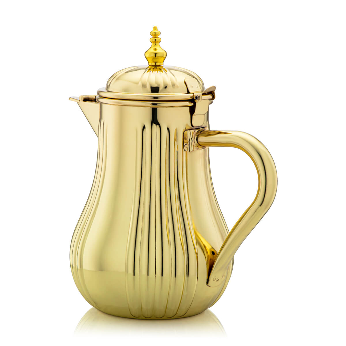 Almarjan 1.8 Liter Stainless Steel Milk Jug Gold - STS0010666
