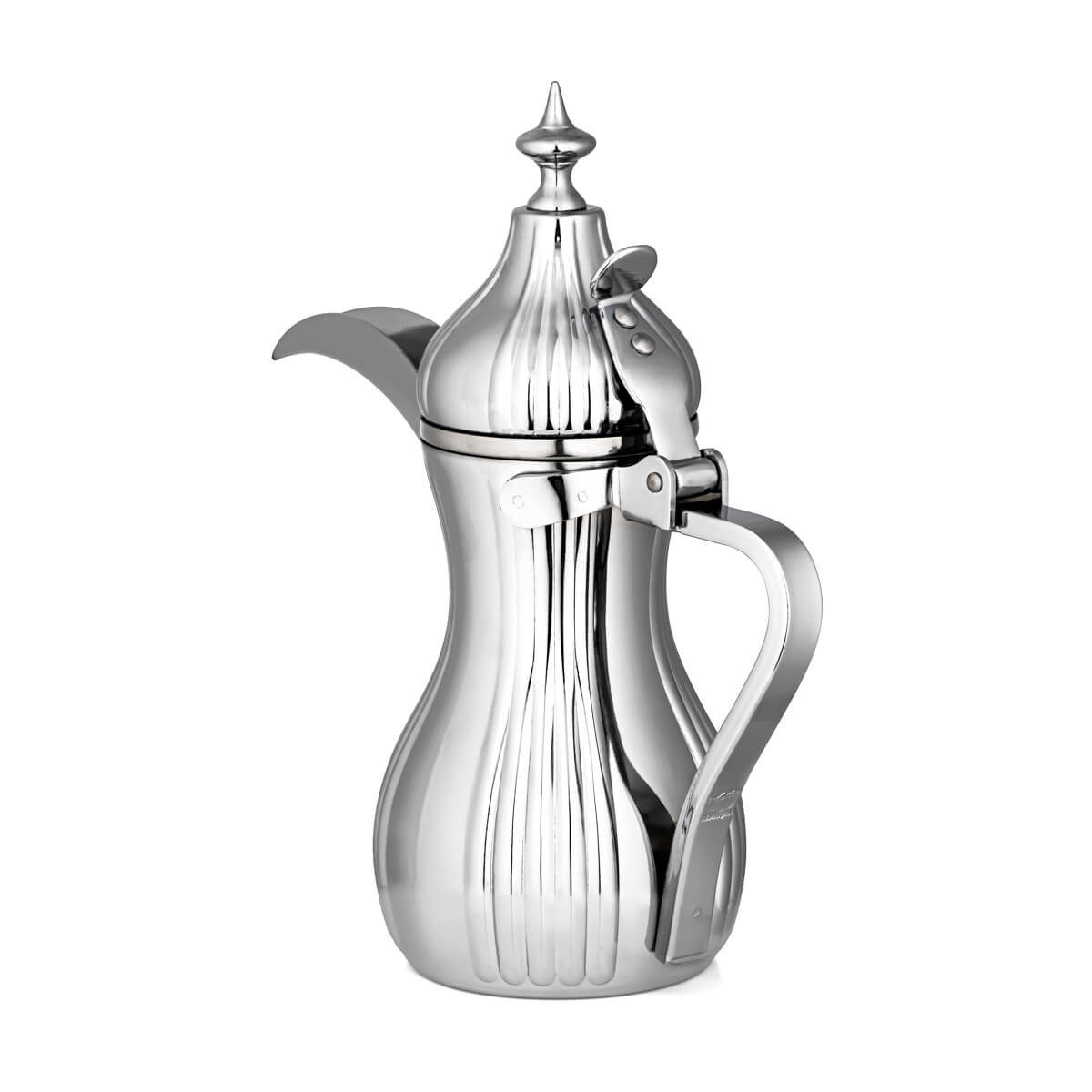 Almarjan 1 Liter Stainless Steel Dallah Silver - STS0010668