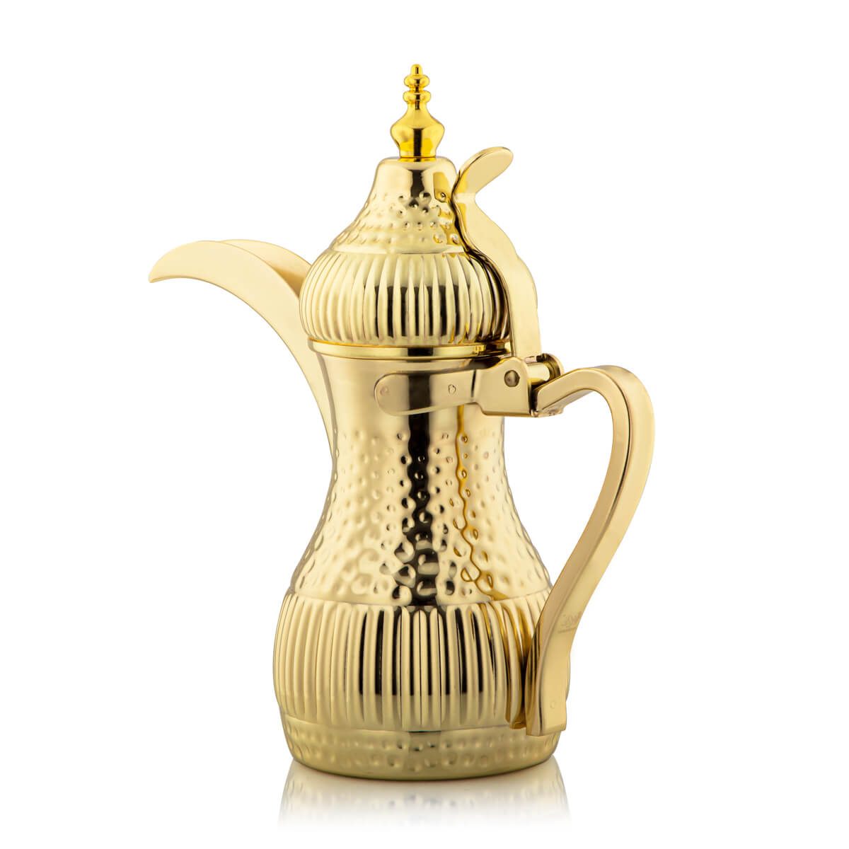  Almarjan 1.5 Liter Stainless Steel Dallah Gold - STS0010725 
