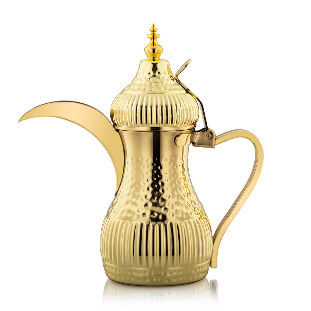  Almarjan 1.5 Liter Stainless Steel Dallah Gold - STS0010725 
