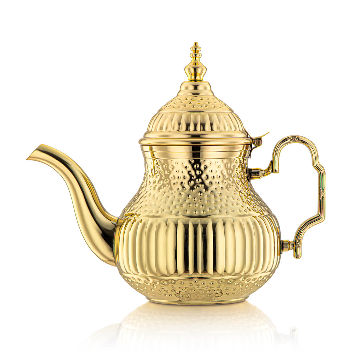 Almarjan 1.2 Liter Stainless Steel Teapot Gold - STS0010743
