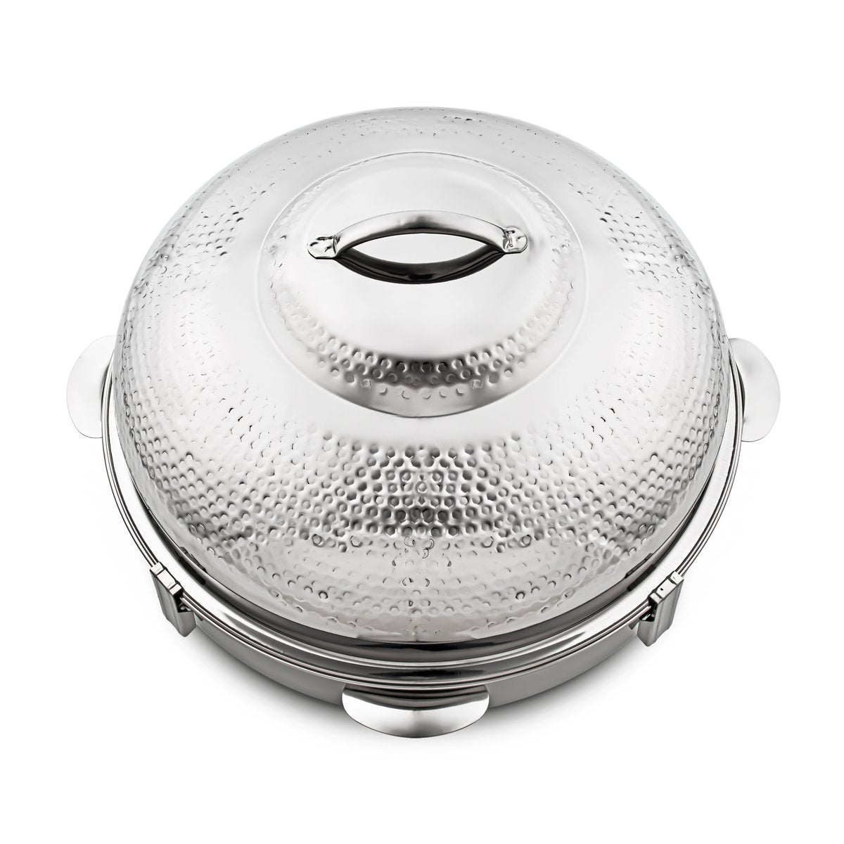 Almarjan 70 CM Atbaq Collection Stainless Steel Hot Pot Silver - STS0292525